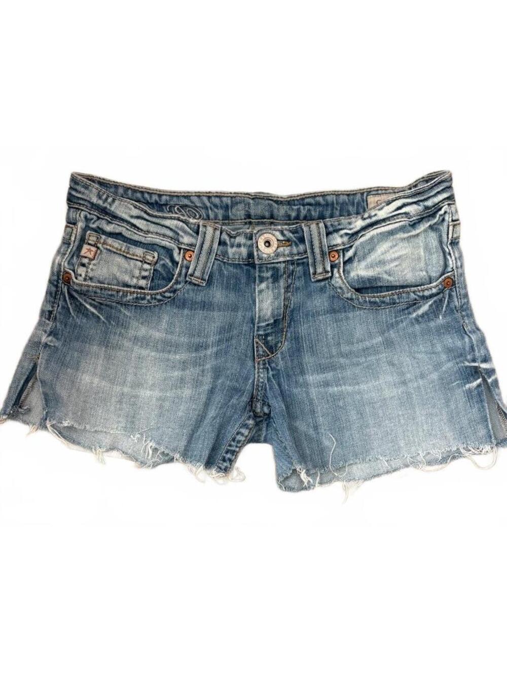 Big Star Casey Denim Shorts with Embroidered Back Pockets